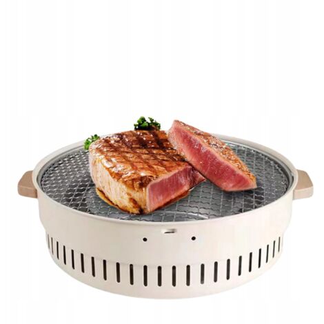 Parrilla portátil para camping 3 en 1: perfecta para acampar, viajes y el jardín.