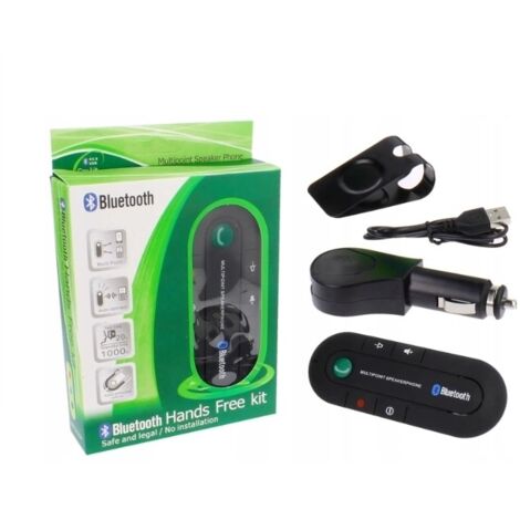 Kit de coche Bluetooth con reproductor de música manos libres