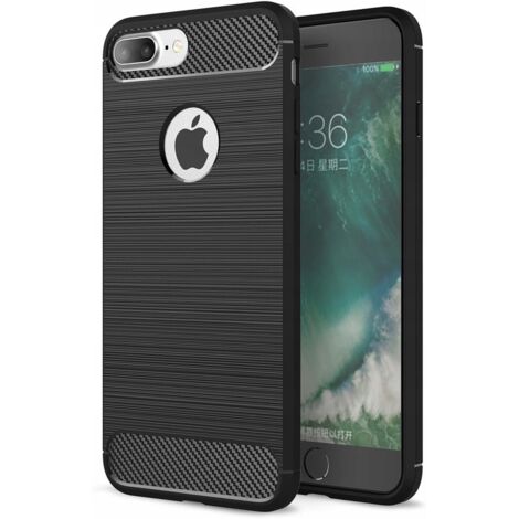 Funda antigolpes NALIA para iPhone 7 Plus/iPhone 8 Plus - Negra (1/5)