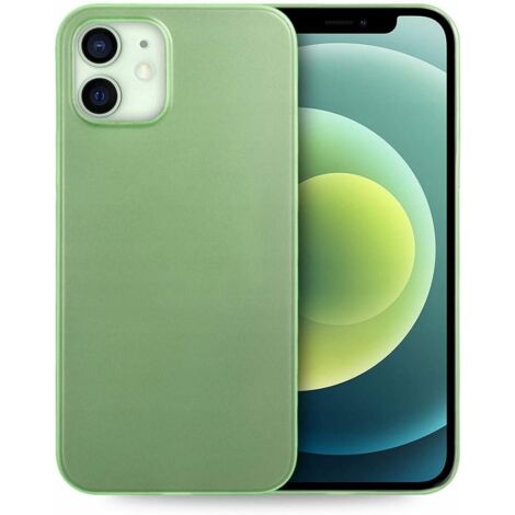 Funda Doupi UltraSlim para iPhone 12 Mini 5.4" Verde Mate Tra (1/4)