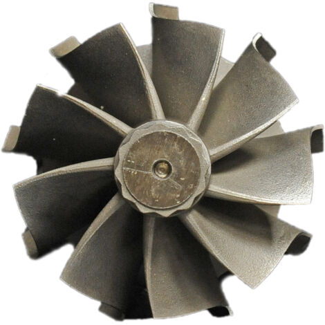 Rueda de eje turbo de alto caudal de 9 álabes 012-0102 GT28 rotor 47/53,8 (1/3)