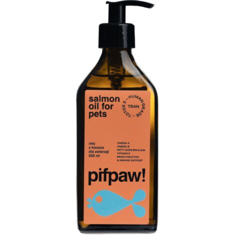 Aceite de salmón Pifpaw para animales de uso humano - 250 ml (1/5)