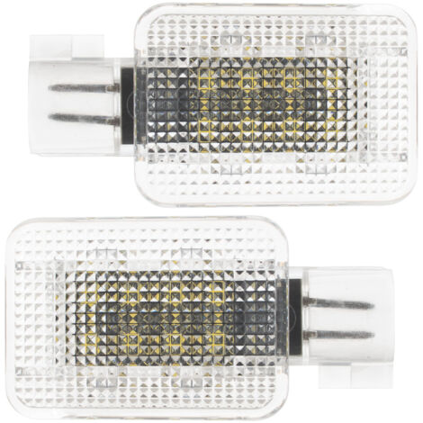 Juego de 2 luces interiores de puerta para Volvo C30, S60 I, S80 I II, V60 I, V70 II, XC70 I, XC90 I (1/2)