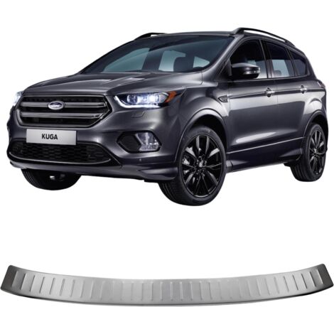 Cubierta de parachoques de acero inoxidable cromada Ford Kuga de 2013 a 2020 (1/5)