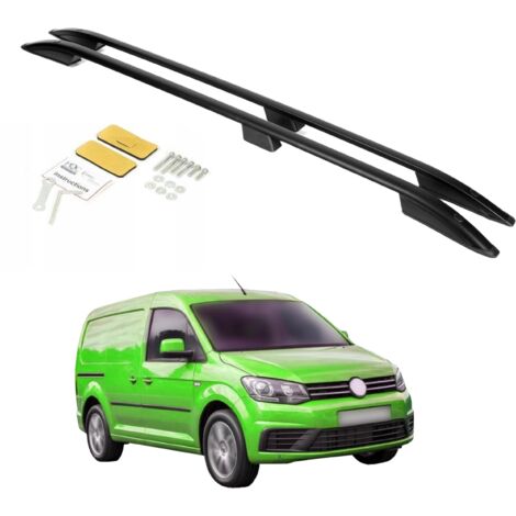 Barras de techo VOLKSWAGEN CADDY SHORT STANDARD DESDE 2003-2020 NEGRO