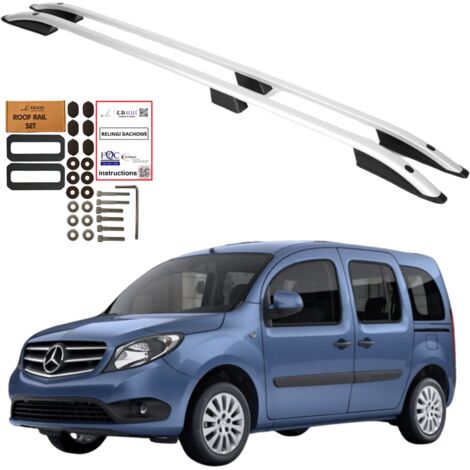 Barras de techo MERCEDES-BENZ CITAN W415 L2 LONG 2012-2021 Sólidas y duraderas