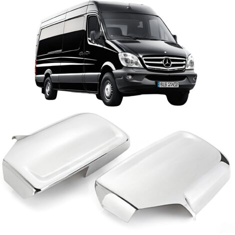 Cubiertas de espejo ABS cromadas Mercedes Sprinter W906 06-18 (1/3)
