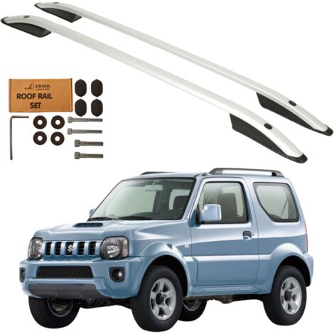 Barras de techo SUZUKI JIMNY 1998-2018 Aluminio Fuerte Sólido Durable