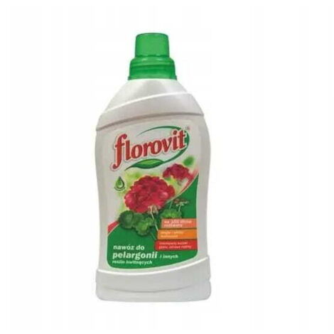 Fertilizante líquido Florovit para geranios y plantas con flor 1L (1/2)