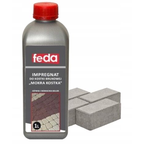Impregnación protectora al agua Feda para adoquines 1l