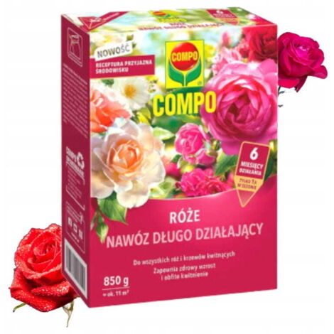 Fertilizante de acción prolongada para rosas 850 g eficiente (1/3)