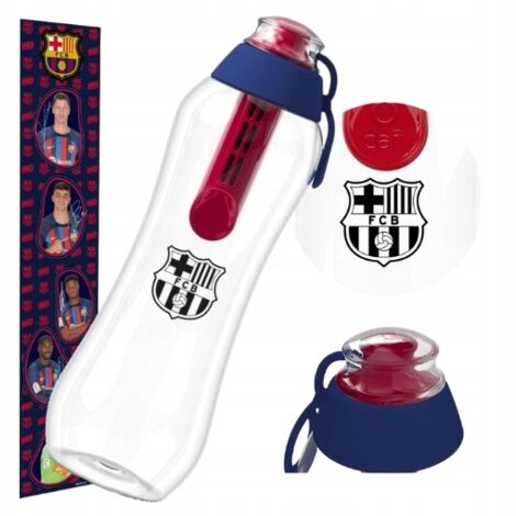 Botella con filtro de agua Dafi Soft 0,5 l del FC Barcelona