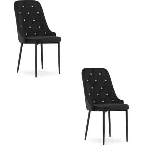 Silla AMORE - negro x 2 (1/5)