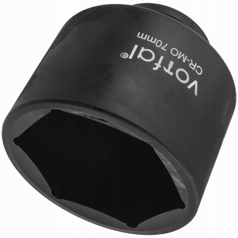 Casquillo de impacto 3/4 pulgada Llave de impacto 70 mm de largo 80 mm Cr-Mo 6 puntos