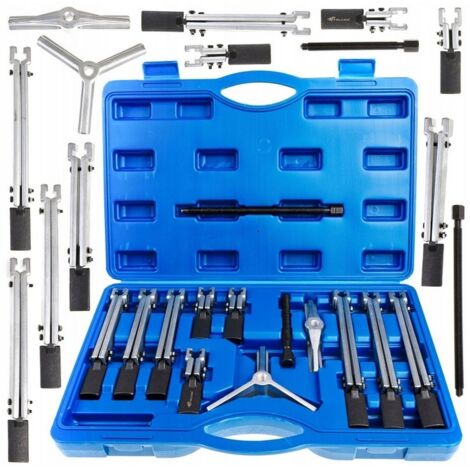 Extractor de rodamientos 2 y 3 brazos para poleas de 100-250 mm universal 12 en 1
