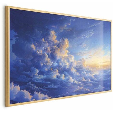 Póster - Cuando el cielo se convierte en un lienzo: La obra de arte de la naturaleza en las nubes (1/4)