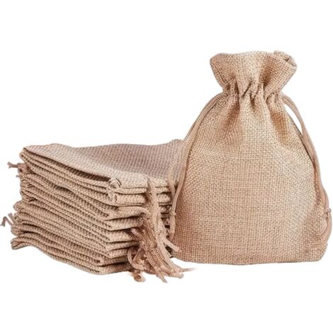 Bolsa de lino para regalo bolsita de lino 15x20cm