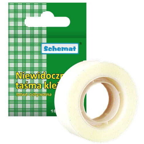 CINTA ADHESIVA INVISIBLE 18MMx36YD DIAGRAMA 0755
