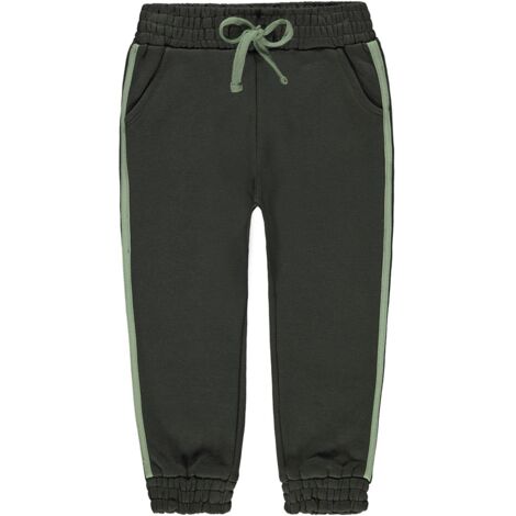 Pantalones deportivos Kanz de color oliva para niña (1/3)