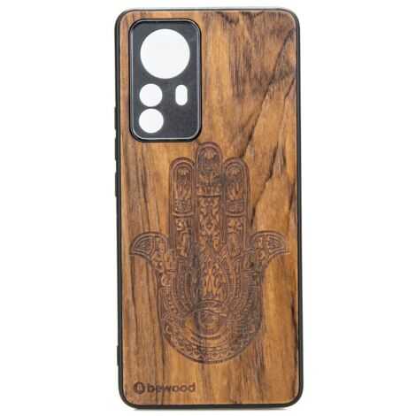 Bewood Xiaomi 12T Pro HAMSA IMBUIA Funda de Madera