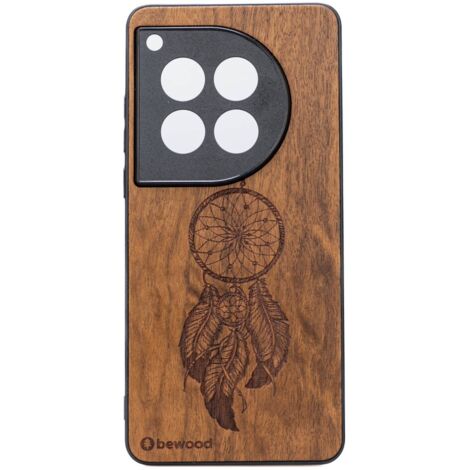 Funda de madera Bewood para OnePlus 12 DREAMCATCHER IMBUIA (1/2)