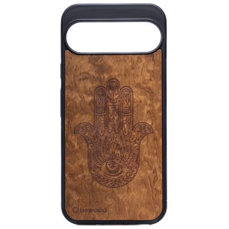 Funda de madera Bewood para Google Pixel 9/9 Pro HAMSA IMBUIA (1/2)