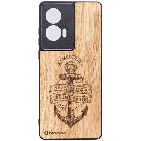 Funda de madera Bewood para Motorola Edge 50 Fusion ANCHOR OAK (1/2)