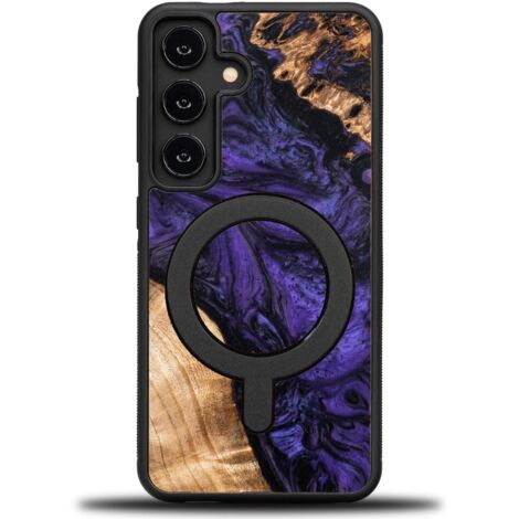 Funda Bewood Unique para Samsung Galaxy S25 - Violeta con MagSafe (1/4)