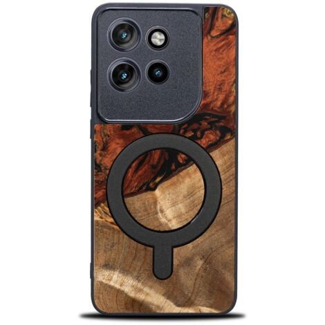 Funda Bewood Unique para Motorola Edge 50 Neo - 4 Elementos - Fire con MagSafe (1/3)