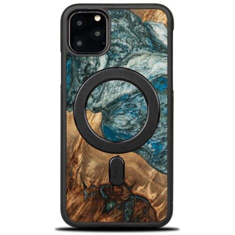 Funda única Bewood para iPhone 11 Pro Max - Planetas - Tierra con MagSafe (1/5)