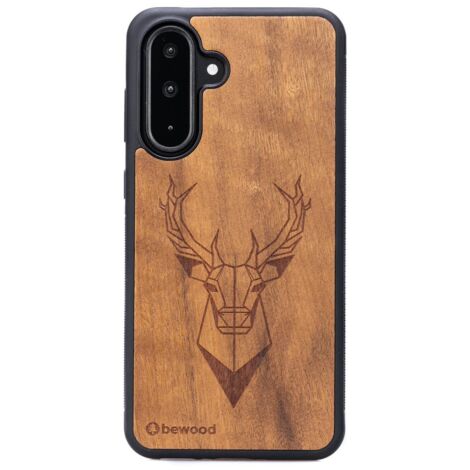 Funda de madera Bewood para Samsung Galaxy A26 5G IMBUIA DEER (1/5)