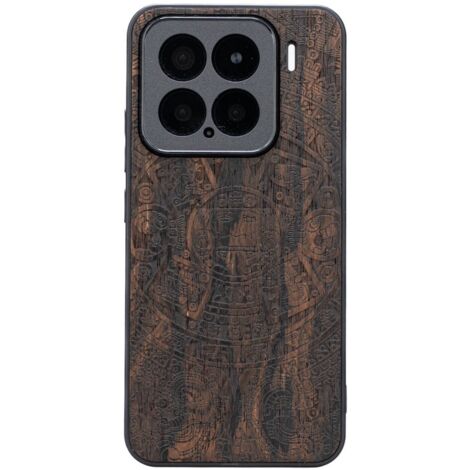 Funda de madera Bewood para Xiaomi 15 CALENDARIO AZTECA ZIRICOTE (1/5)