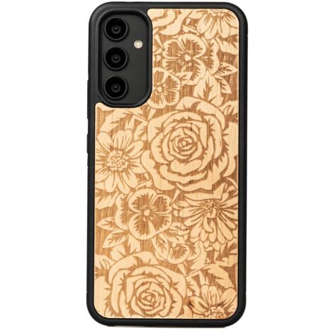 Funda de madera Bewood para Samsung Galaxy A54 5G ROSAS ANIEGRE (1/4)