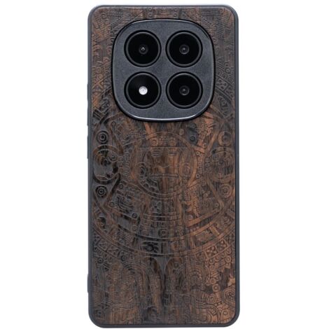 Funda de madera Bewood para Xiaomi Redmi Note 14 Pro 5G CALENDARIO AZTECA ZIRICOTE (1/5)