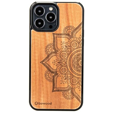 Funda de madera para iPhone 13 Pro Max MANDALA MANZANO (1/3)