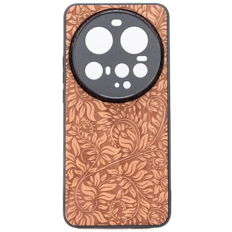Funda de madera Bewood para Xiaomi 15 Ultra APPLE LEAVES (1/2)