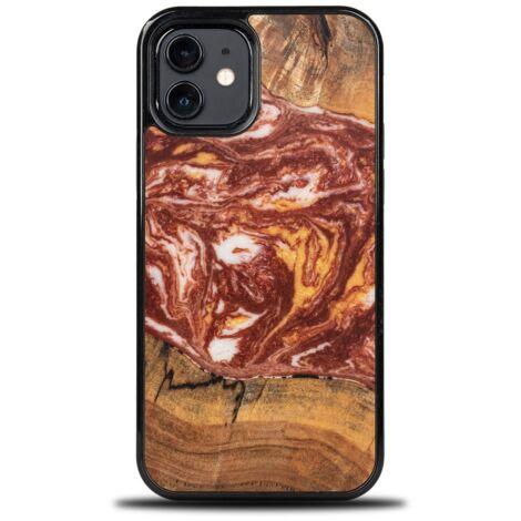 Funda Bewood Unique para iPhone 12/12 Pro - Planetas - Marte (1/4)