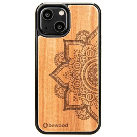 Funda de madera para iPhone 13 Mini MANDALA MANZANO (1/3)