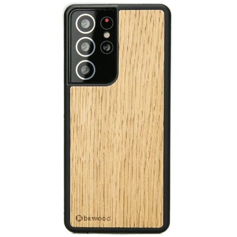 Funda de madera para Samsung Galaxy S21 Ultra ROBLE (1/3)