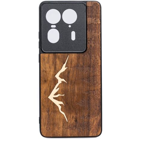 Funda de madera Bewood para Motorola Edge 50 Ultra MOUNTAINS IMBUIA (1/2)