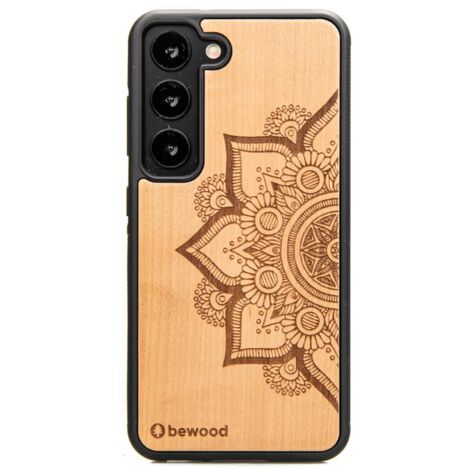 Funda de madera Bewood para Samsung Galaxy S23 MANDALA MANZANO (1/4)