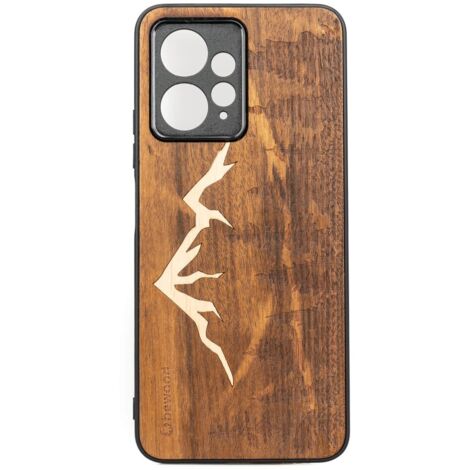 Estuche de madera Bewood Redmi Note 12 4G MONTAÑAS IMBUIA (1/2)