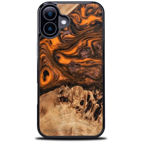Funda Bewood Unique para iPhone 16 - Naranja (1/5)