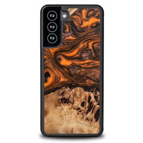 Funda Bewood Unique para Samsung Galaxy S21 FE - Naranja (1/3)