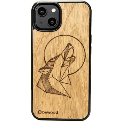 Funda de madera Bewood para iPhone 14 ROBLE LOBO (1/5)