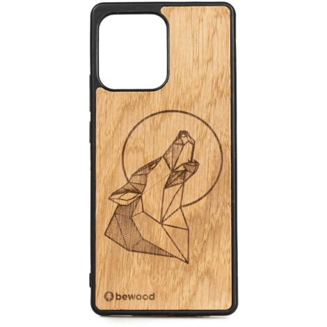 Funda de madera Bewood para Motorola Edge 40 ROBLE LOBO (1/2)