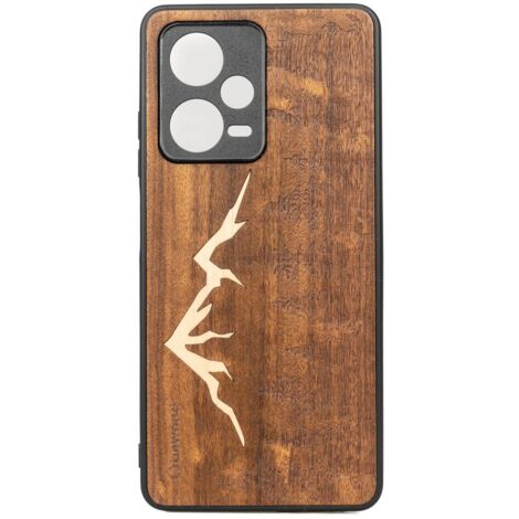 Estuche de madera Bewood Redmi Note 12 Pro Plus 5G MONTAÑAS IMBUIA (1/2)