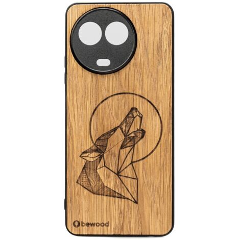 Funda de madera Bewood para Realme 11 5G ROBLE LOBO (1/2)