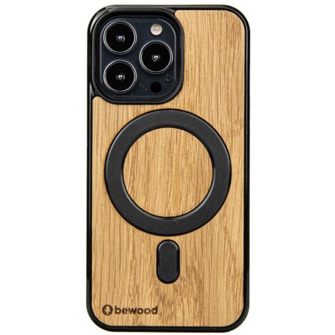 Funda de madera Bewood para iPhone 13 Pro de roble MagSafe (1/5)