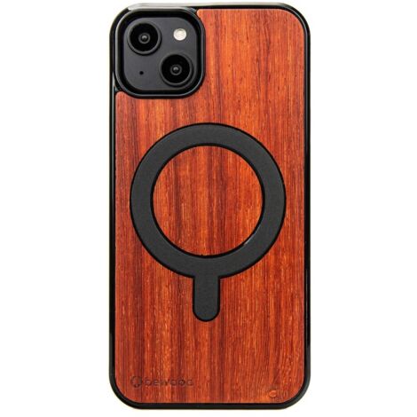 Funda de madera Bewood para iPhone 15 Plus PADOUK con MagSafe (1/3)